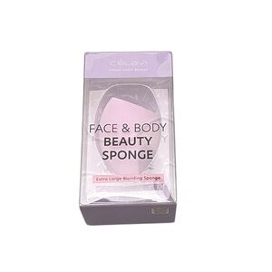 Celavi Extra Large Light Purple Lilac Sponge Beauty Blender Washable Reusable